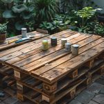 Comment fabriquer une table basse avec des matériaux recyclés